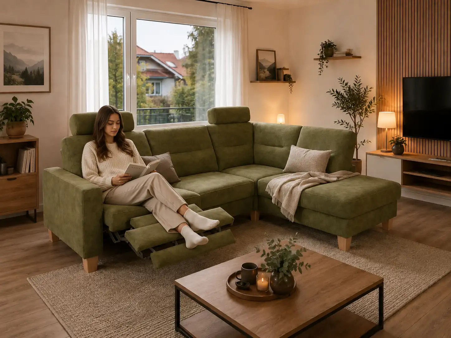 Sedezna Garnitura Mtom Florjan Relax Lux Kotna